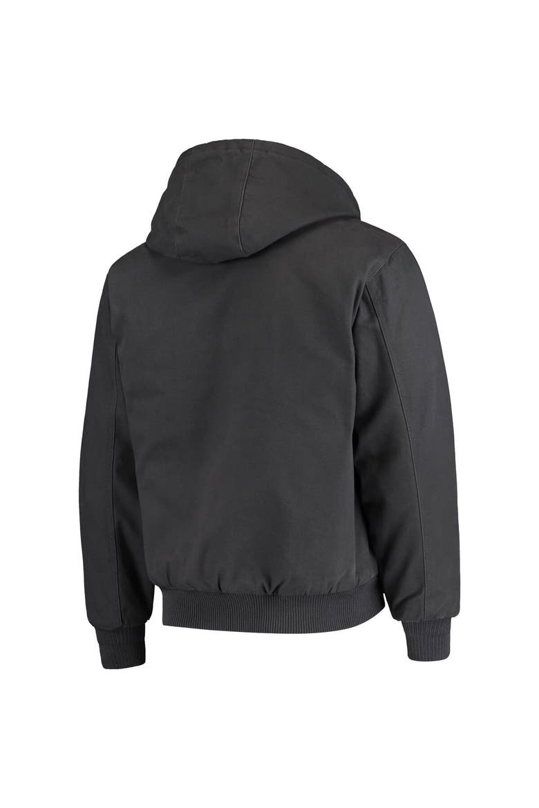 Men's Dunbrooke Navy Houston Texans Dakota Cotton Canvas Hooded Jacket, Alternate, color, Navy