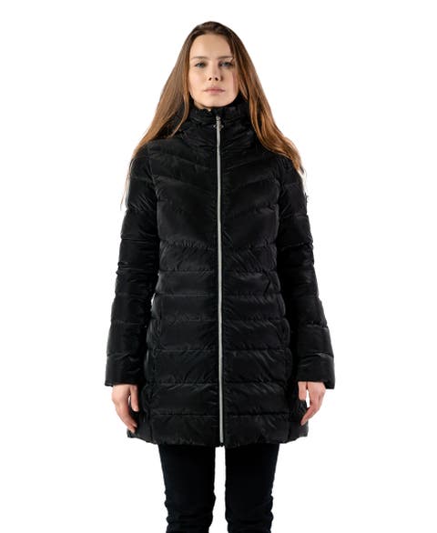 Women's Long Robin Medium Weight Coat EXTRA LONG SLEEVES!