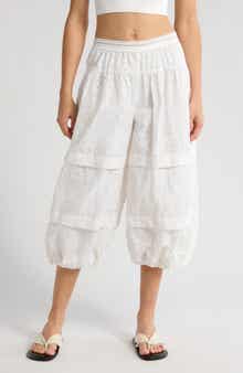 Free People FP Movement Gonna Love Me Eyelet Crop Joggers