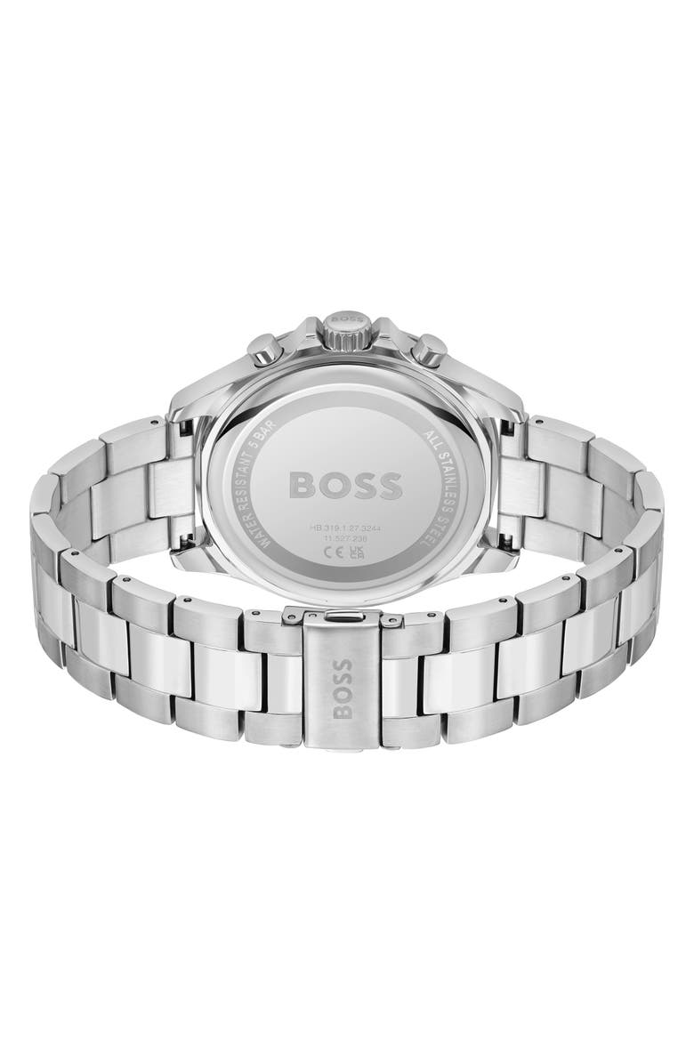 BOSS Troper Chronograph Bracelet Watch, 45mm, Alternate, color, 