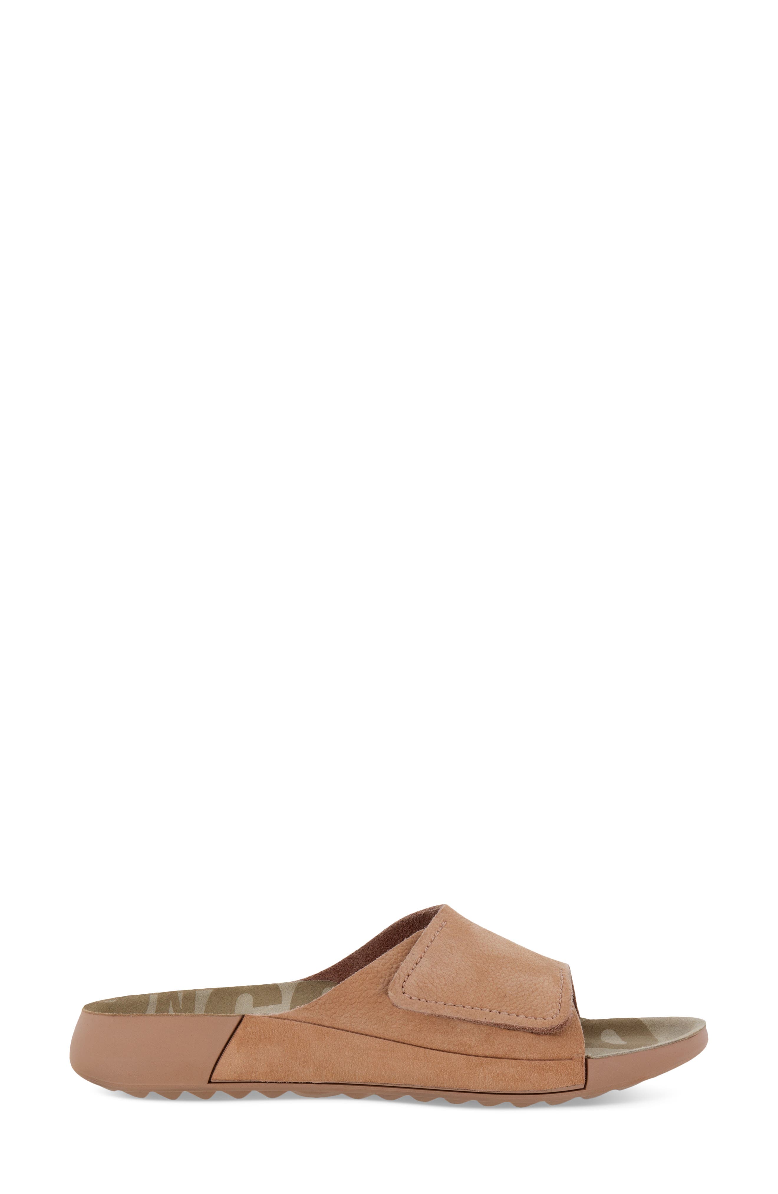 Cozmo Slide Sandal, Alternate, color, TUSCANY LEATHER