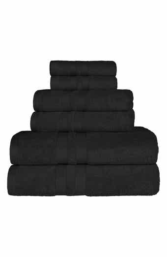 Superior Solid Cotton 6-Piece Towel Set