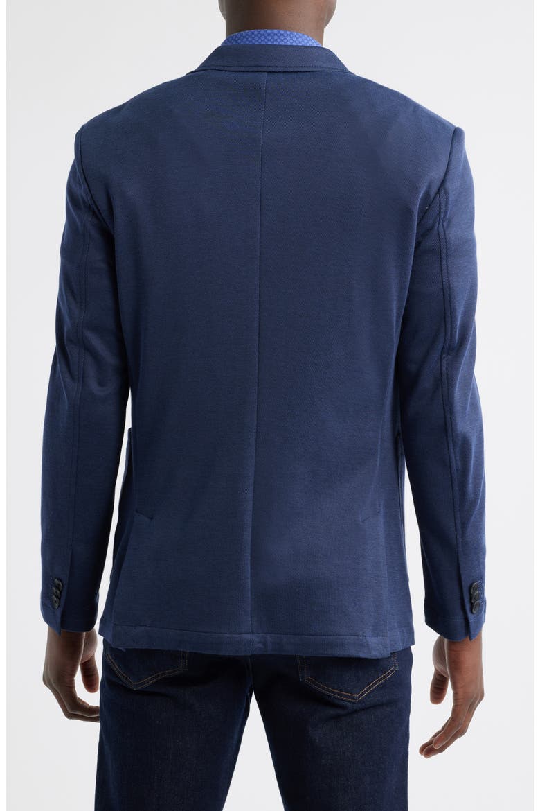 XC Flex® Navy Bird's Eye Knit Sport Coat, Alternate, color, NAVY BIRDSEYE