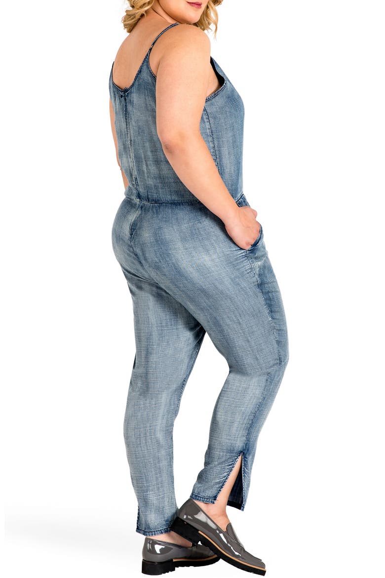 Precious Spahgetti Strap Jumpsuit, Alternate, color, LIGHT NAVY