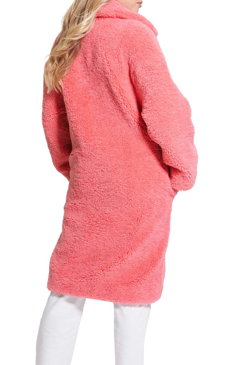 Alina Teddy Coat, Alternate, color, REVIVAL ROSE