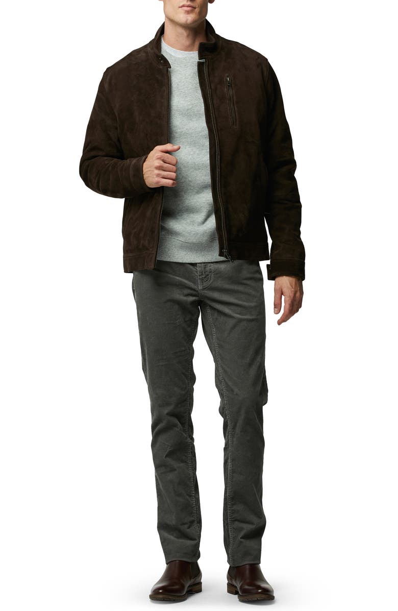 Rodd & Gunn Anchorite Suede Jacket, Alternate, color, Carob