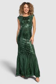 Baltic Børn Alessia Sequin Gown