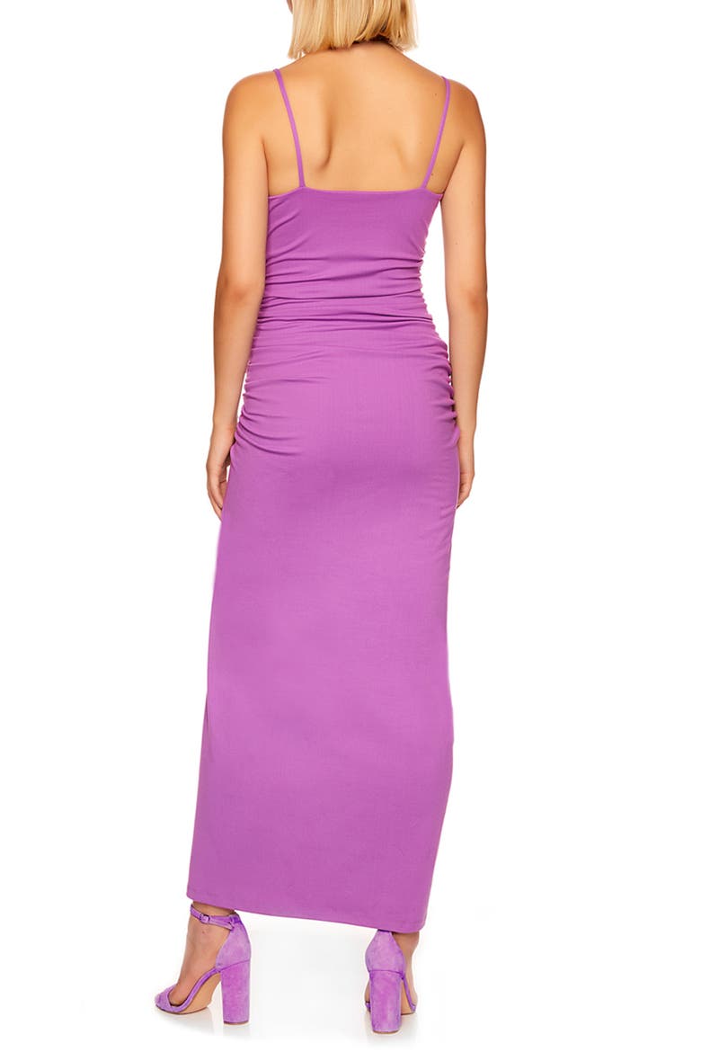 Ruched Body-Con Dress, Alternate, color, VIOLET