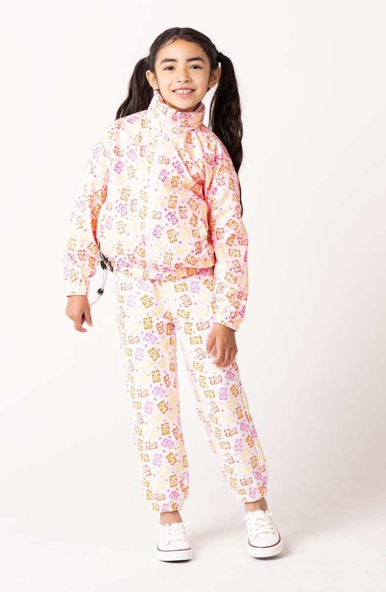 CALONIE Kids' Max Rain Water Repellent Reversible Windbreaker, Alternate, color, Pink