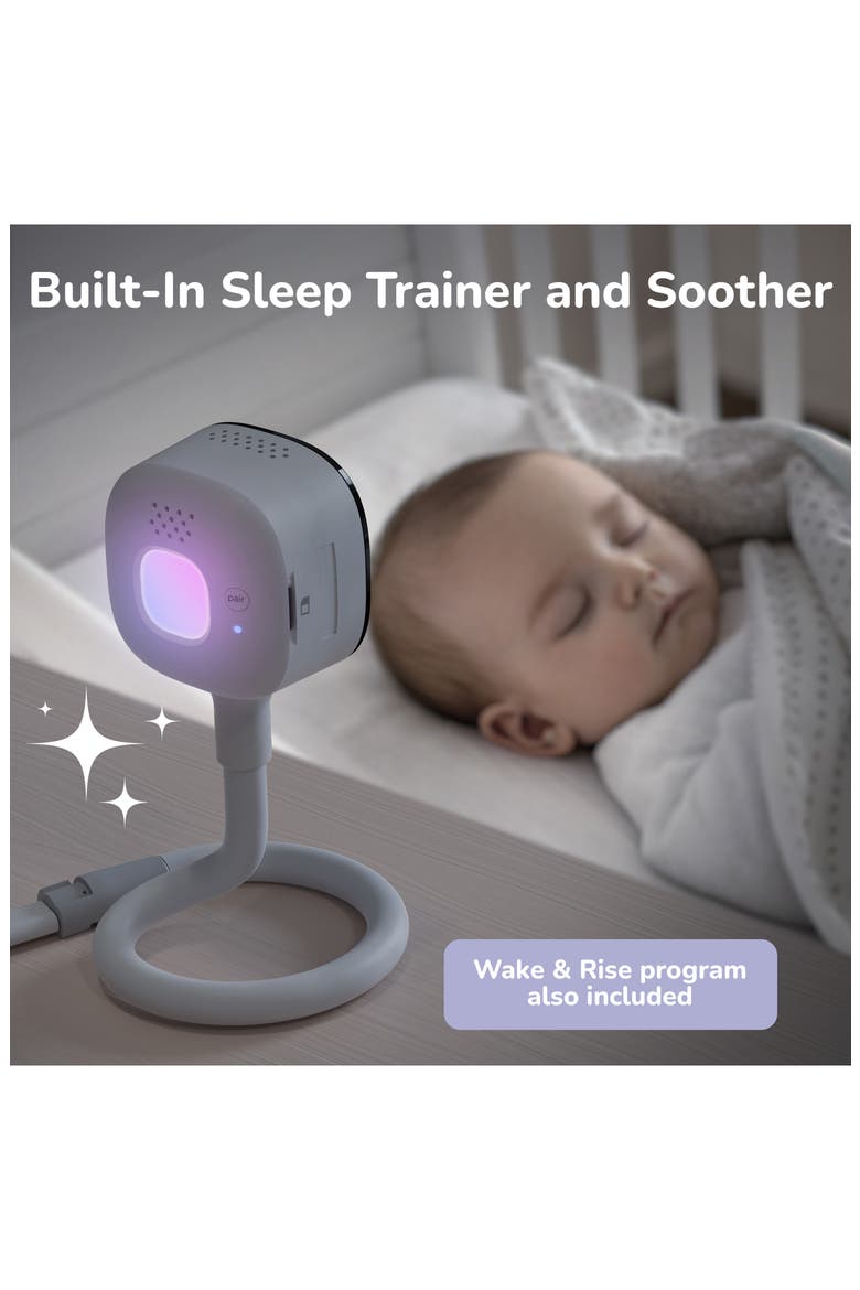 GoBaby AI Pro Twin Baby Monitor, Alternate, color, WHITE