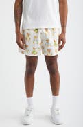 MARKET Teddy Print Tech Shorts