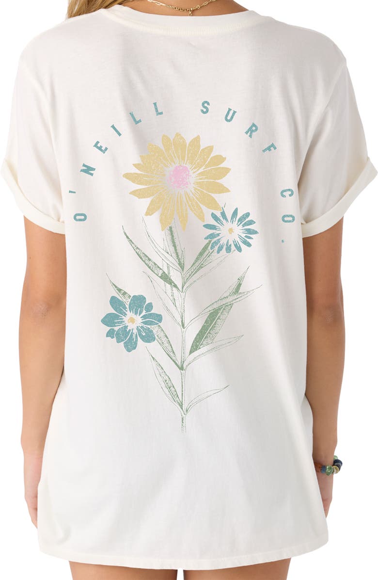 O'Neill Pacific Bloom Cotton Graphic T-Shirt, Alternate, color, 