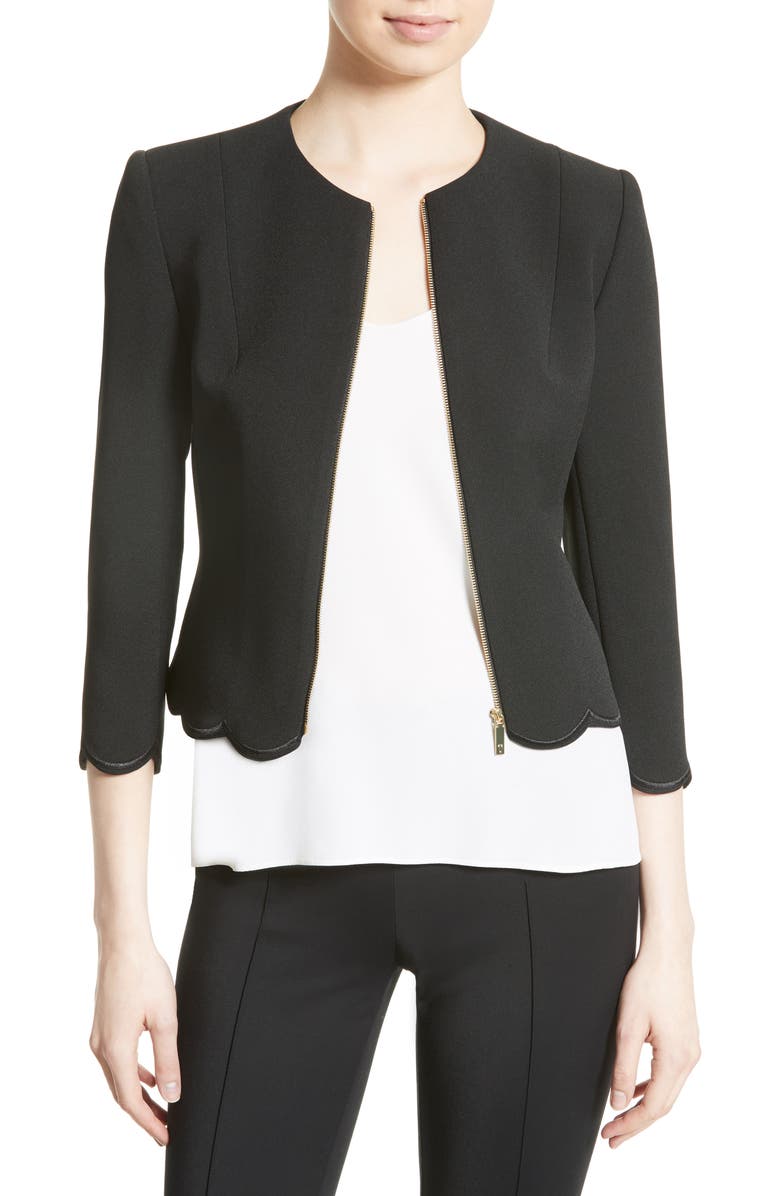 Ted Baker London Heraly Crop Jacket, Main, color,