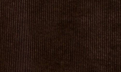 Shop Madewell Corduroy Relaxed Shirt Jacket In Dark Carob