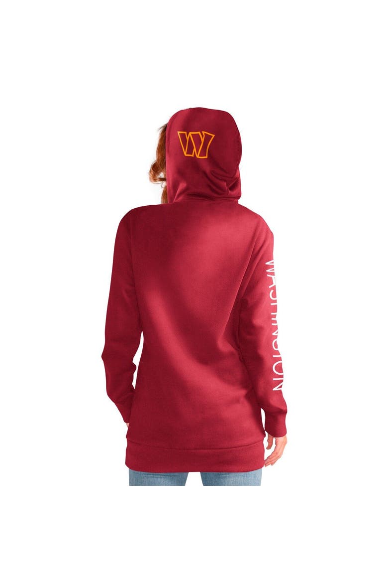 Women's G-III 4Her by Carl Banks Burgundy Washington Commanders Extra Inning Pullover Hoodie, Alternate, color, Burgundy
