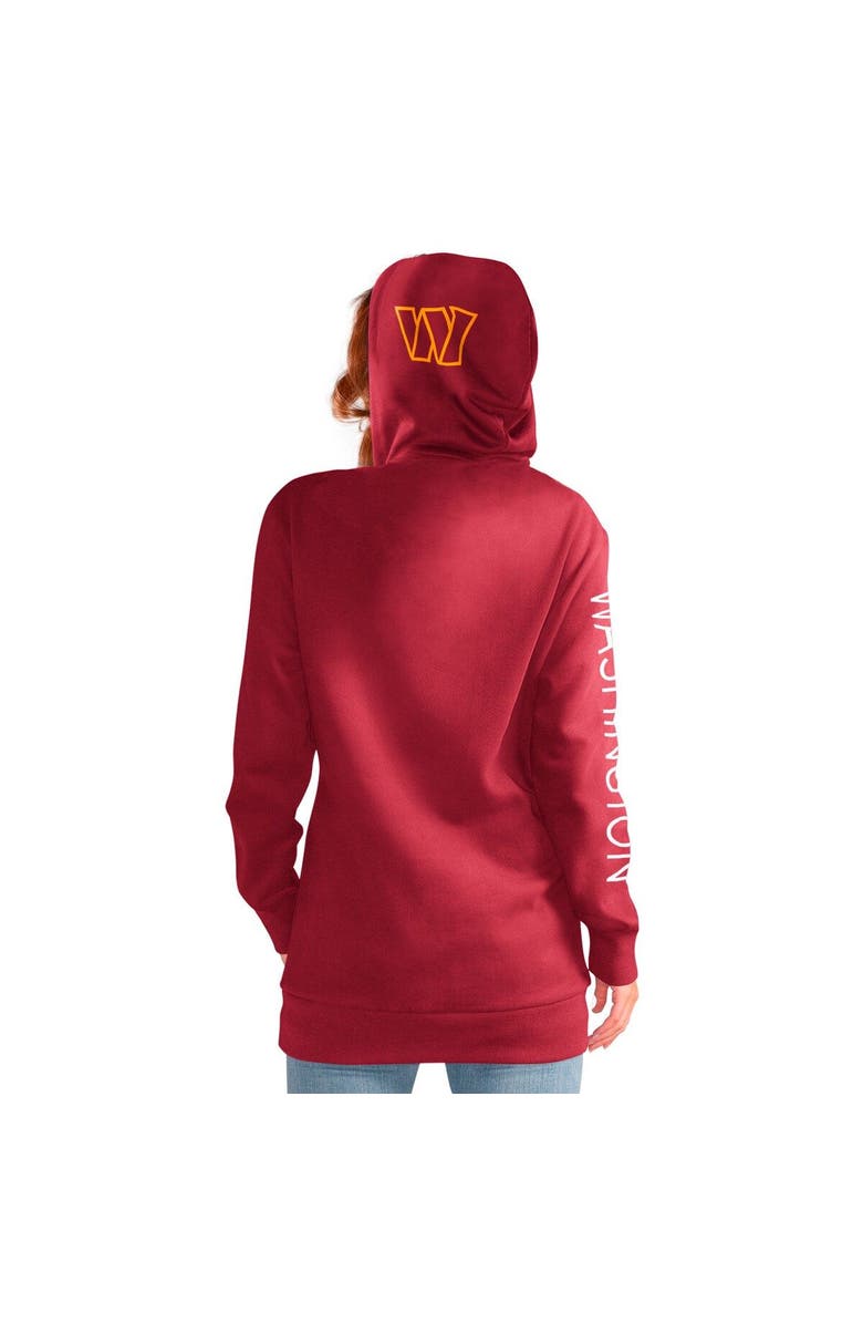 G-III 4HER BY CARL BANKS Women's G-III 4Her by Carl Banks Burgundy Washington Commanders Extra Inning Pullover Hoodie, Alternate, color, Burgundy