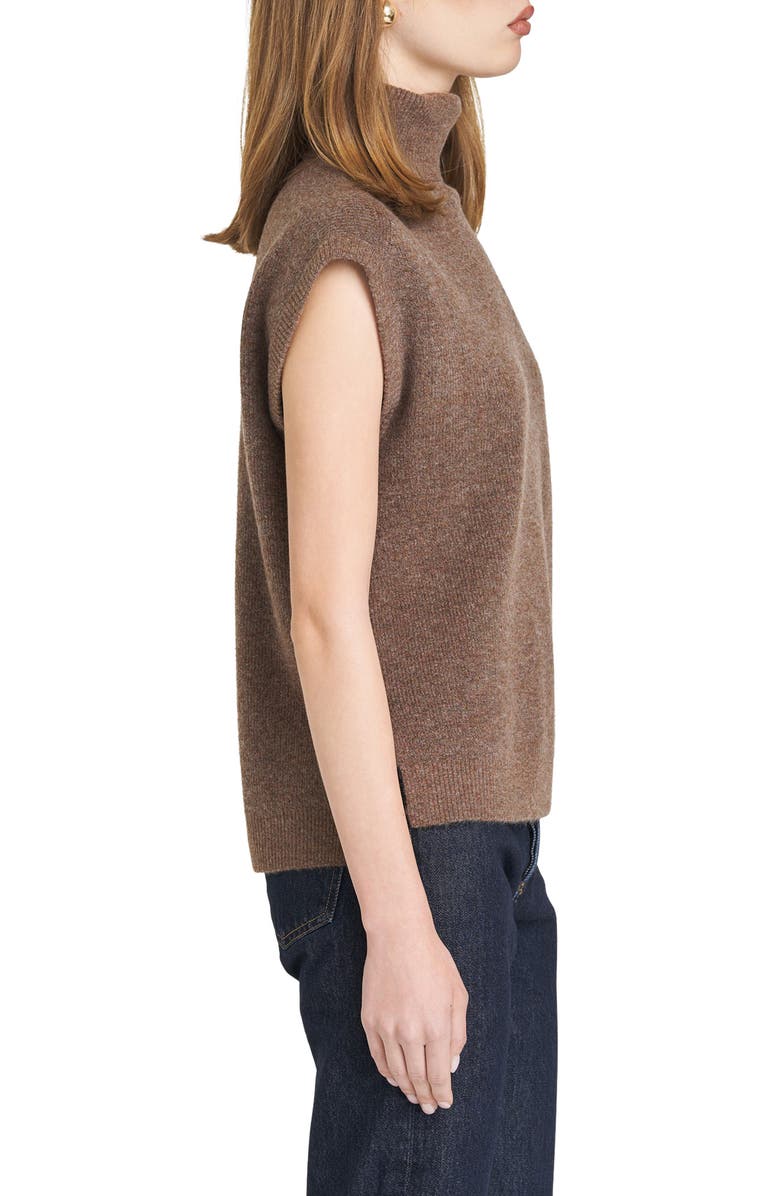 WAYF Emery Turtleneck Sweater Vest, Alternate, color,