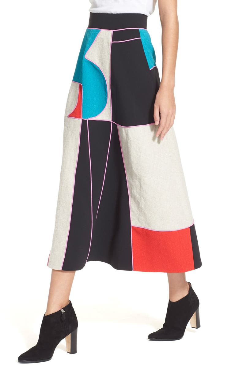 Roksanda 'Amara' Midi Skirt, Alternate, color, 