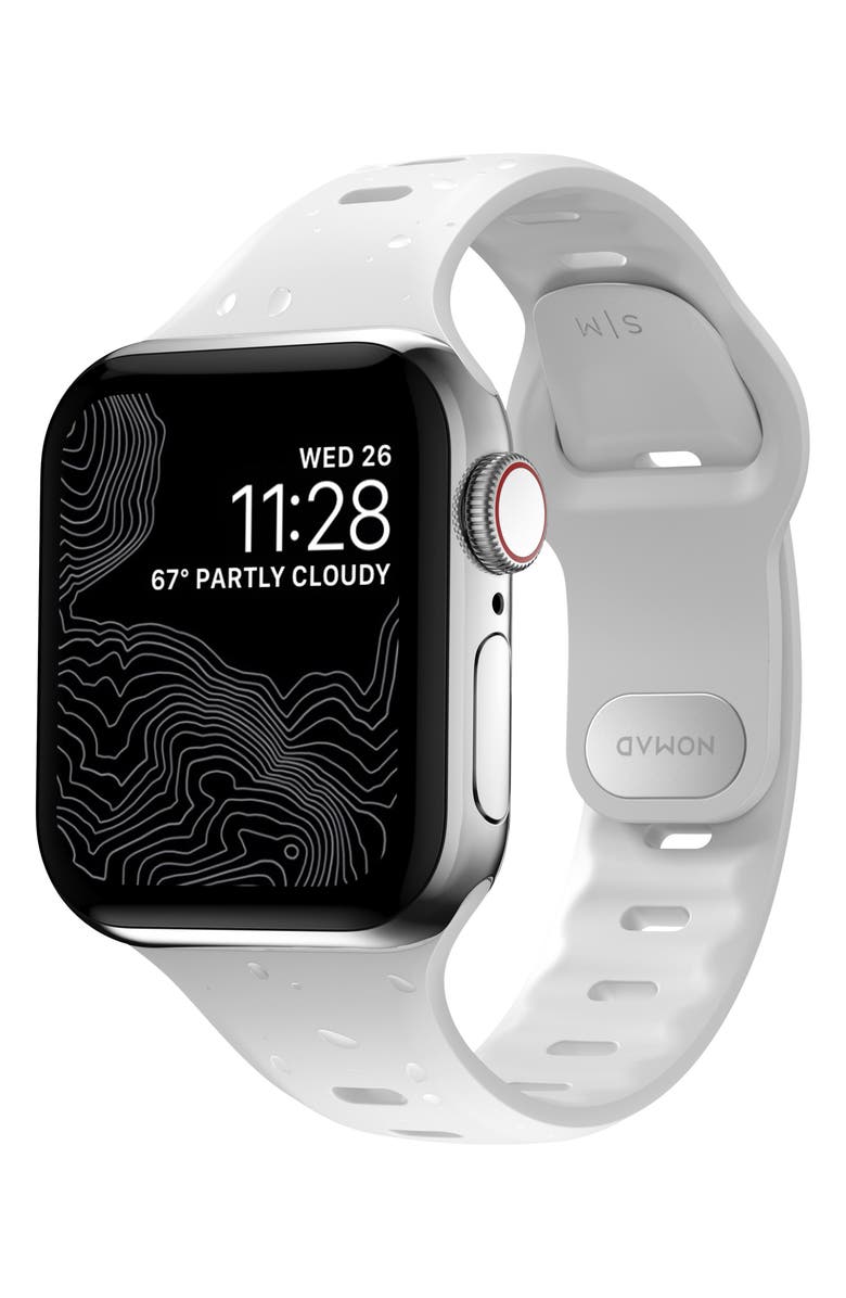Nomad Sport Slim FKM Rubber 41mm Apple Watch<sup>®</sup> Watchband, Main, color, 