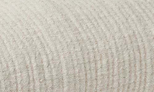 Coyuchi Cozy Organic Cotton Blanket In Gray