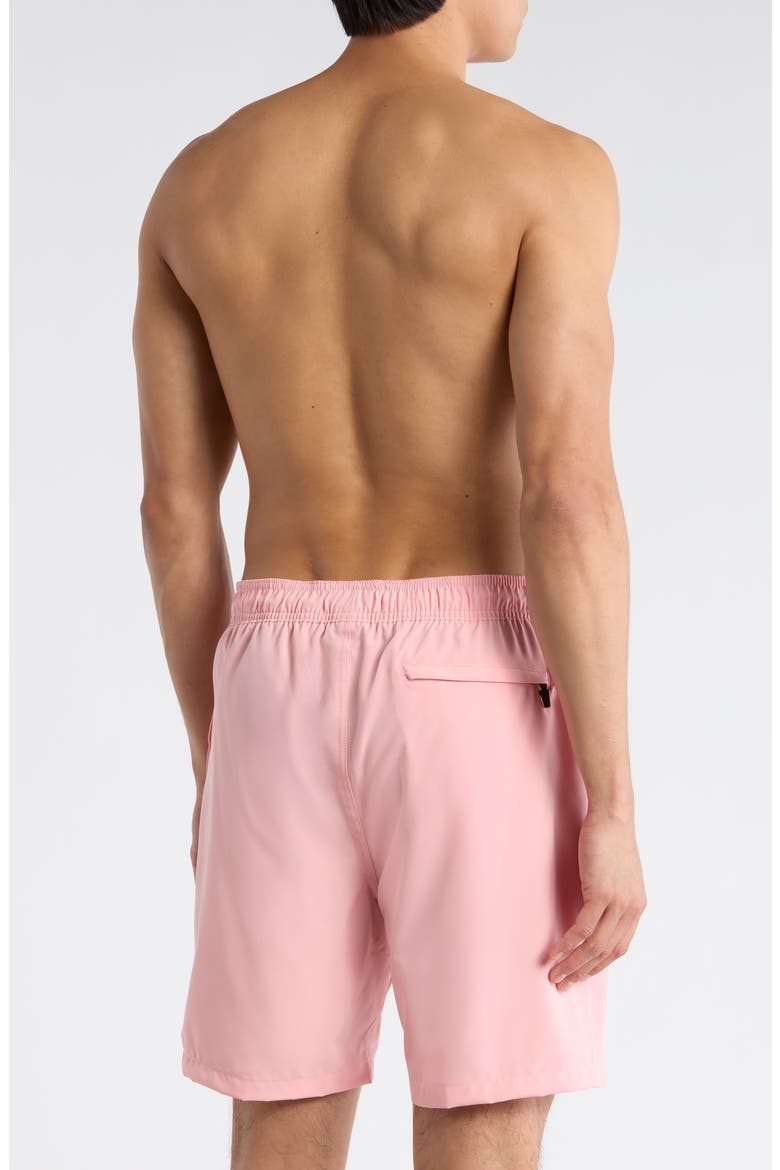 Comfort Lined Swim Shorts, Alternate, color, QUARTZ PINK