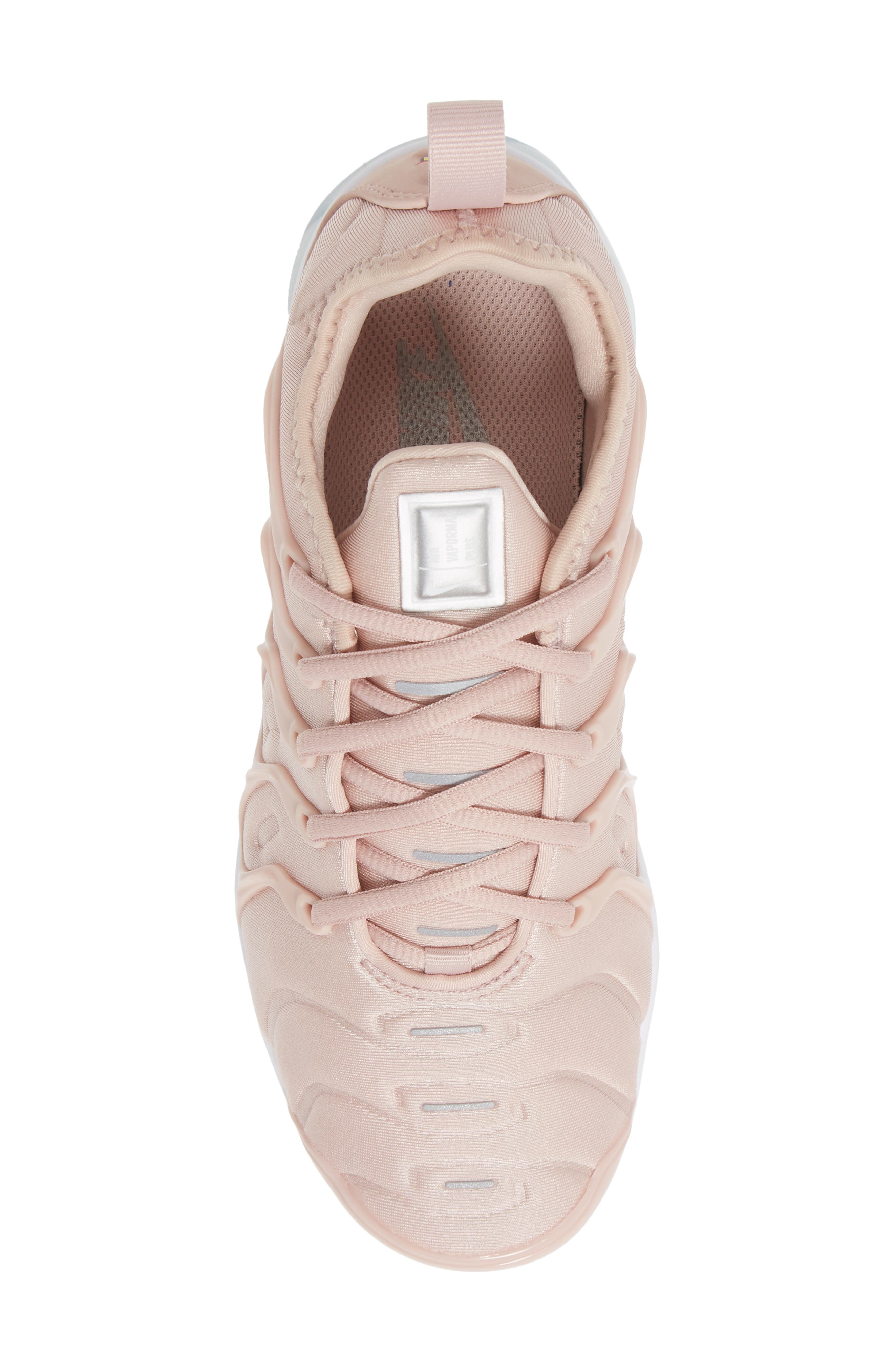 Air VaporMax Plus Sneaker, Alternate, color, PINK OXFORD/ METALLIC SILVER
