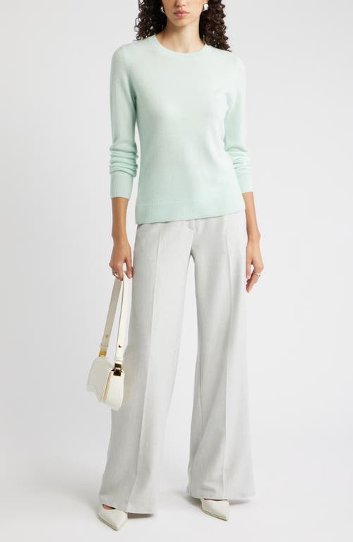 Nordstrom Cashmere Crewneck Sweater In Blue