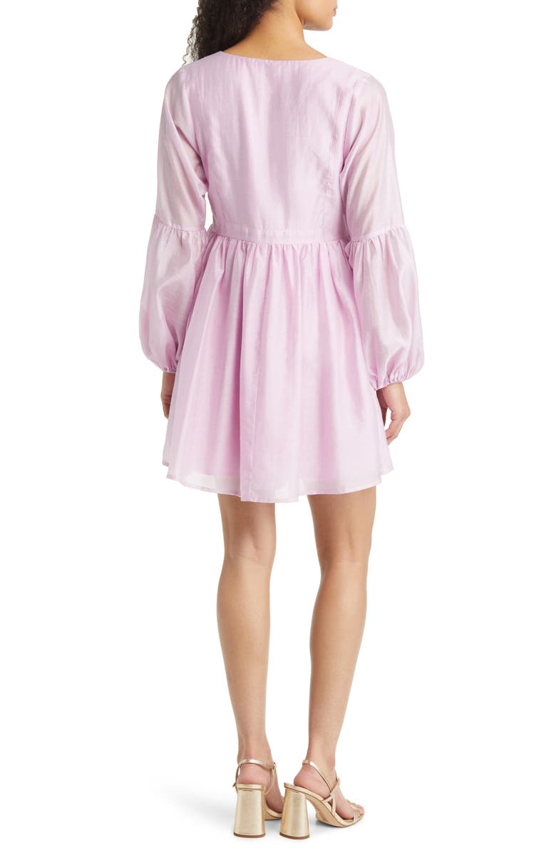 BTFL-life Zosia Long Sleeve Babydoll Dress, Alternate, color,