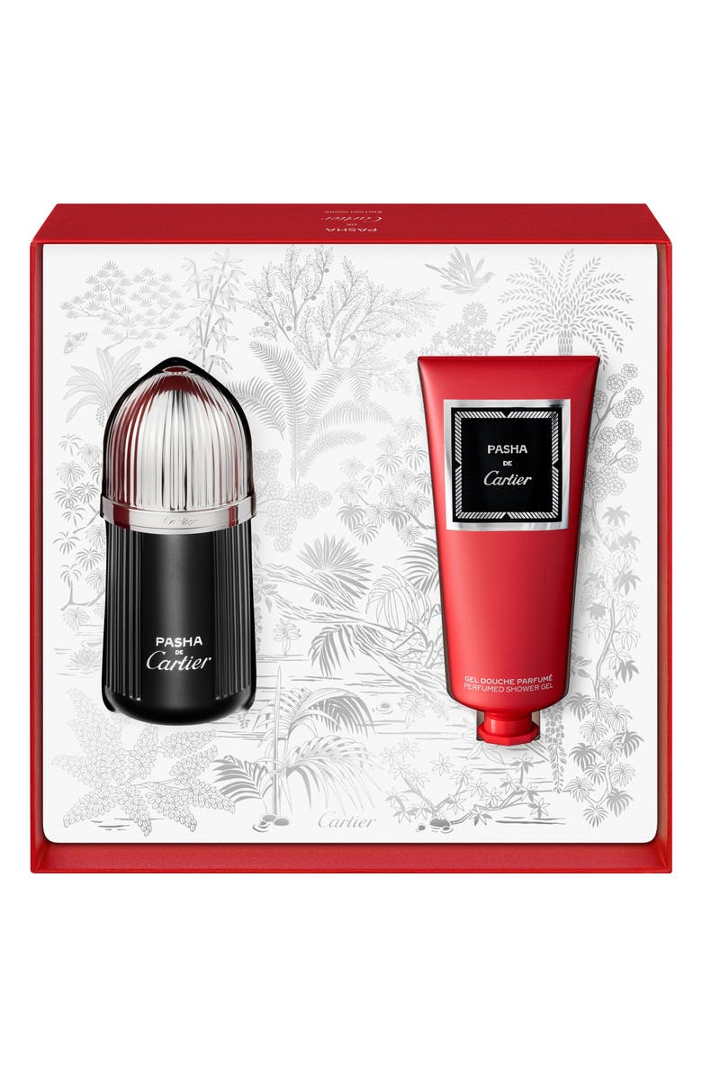 Cartier Pasha de Cartier Edition Noir Eau de Toilette Gift Set, Alternate, color,