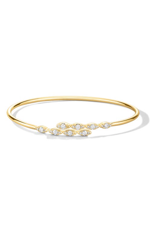HEARTS ON FIRE Aerial Marquise Diamond Bangle in Yellow Gold/Diamond  product