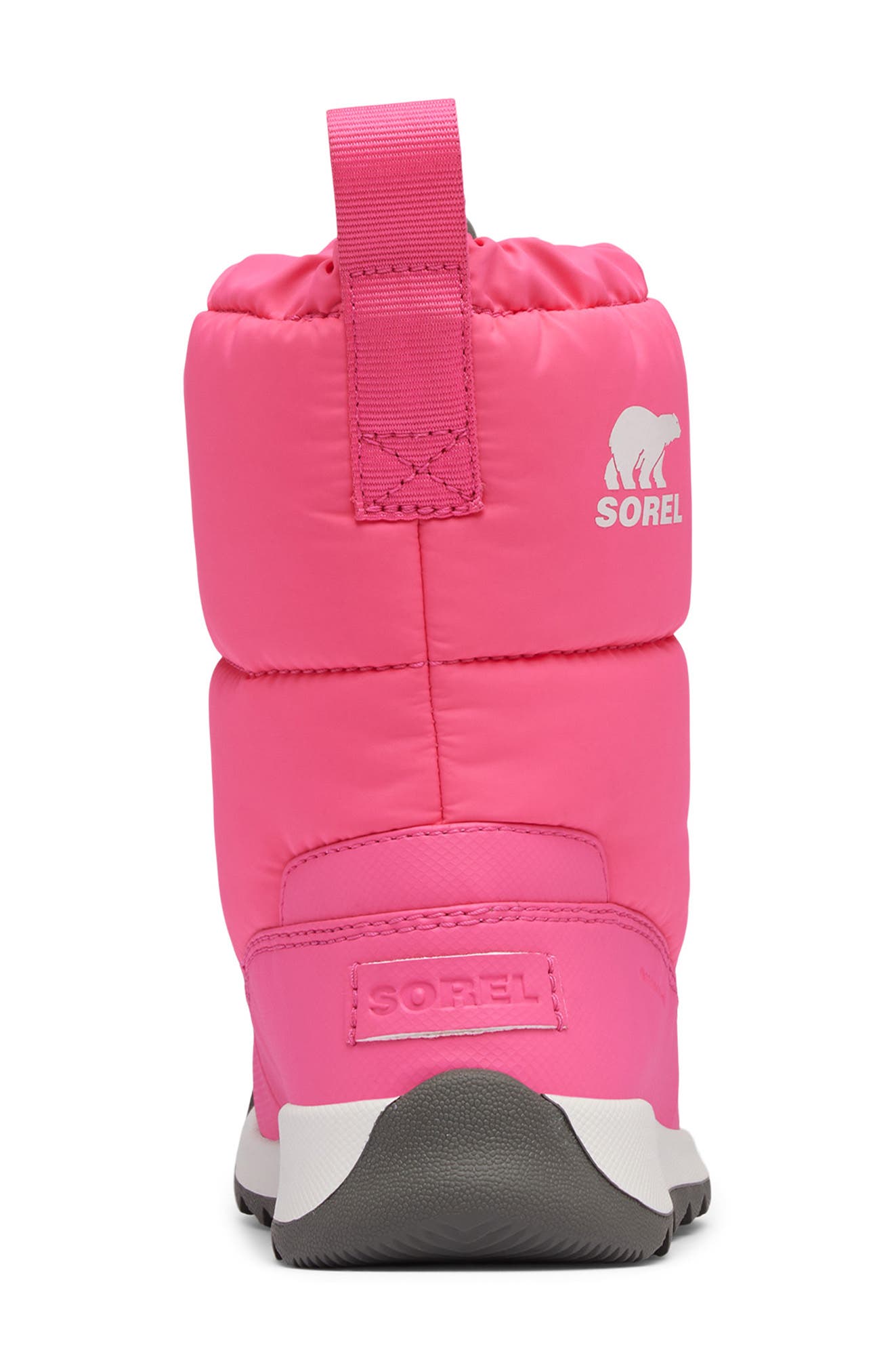 SOREL Kids' Whitney II Plus Puffy Waterproof Snow Boot, Alternate, color, Nico/ Quarry