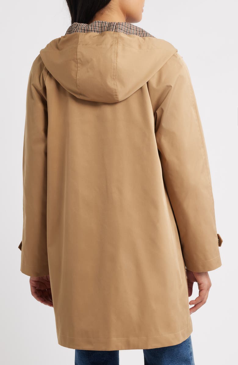 Bernardo Water Resistant Hooded Jacket, Alternate, color, Desert Sand
