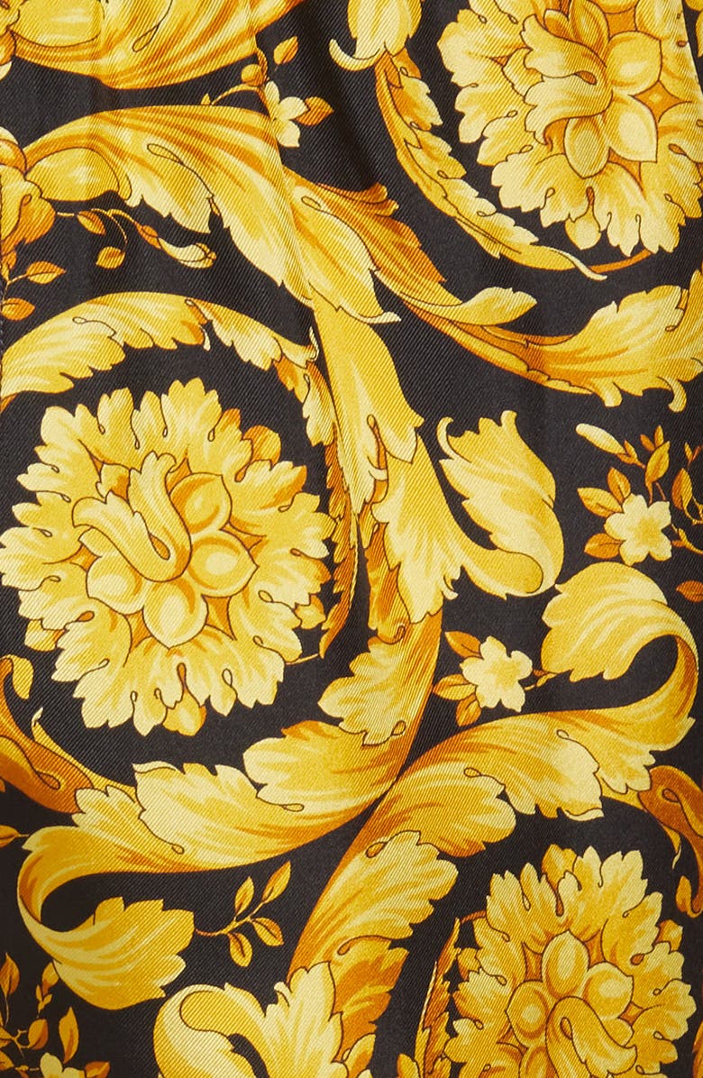 Versace Barocco Silk Boxers, Alternate, color,