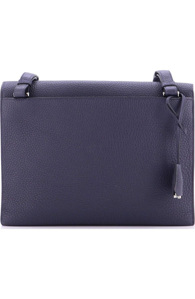 Pre-Owned Hermes Sac a Depeches Messenger Bag Togo 29, Alternate, color, Bleu Nuit