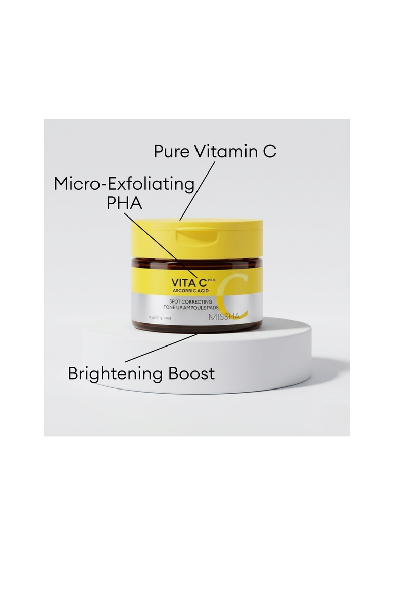 MISSHA Vta C Plus Tone Up Ampoule Pads, Alternate, color, 