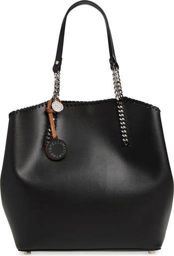 Falabella Faux Leather Wing Tote