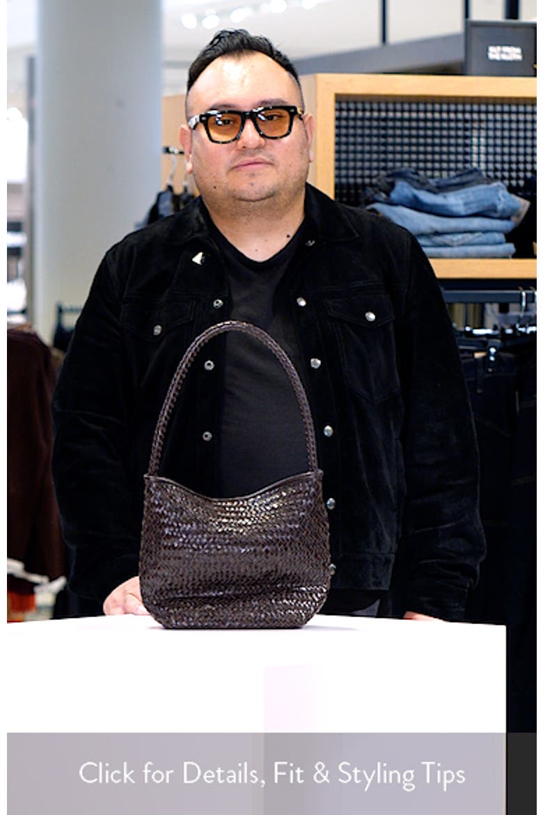 The Signature Woven Shoulder Bag video