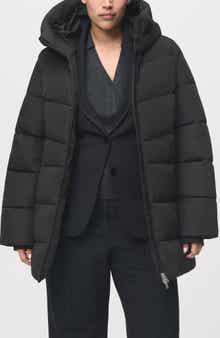 Water Repellent Hooded Puffer Coat
