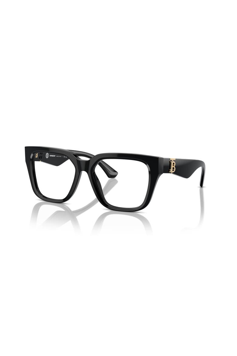51mm Square optical glasses, Main, color, Black