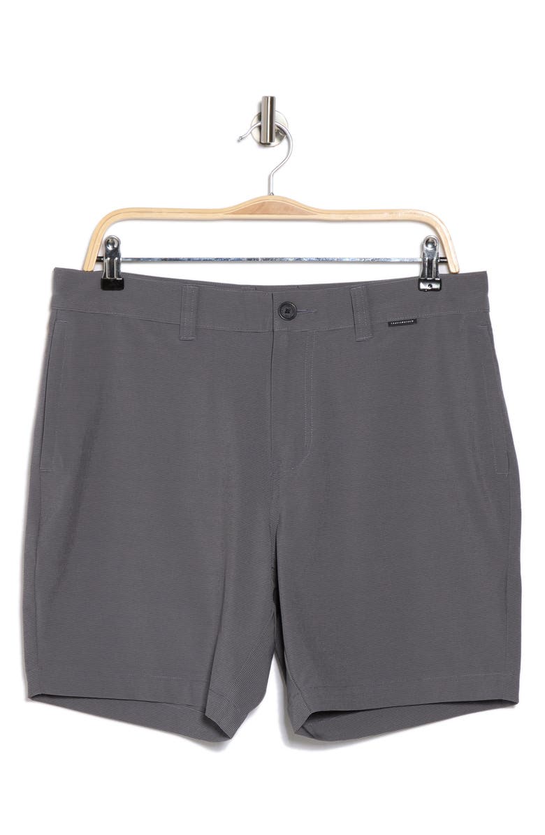 TravisMathew Baggage Claim Shorts, Alternate, color, Heather Dark Grey