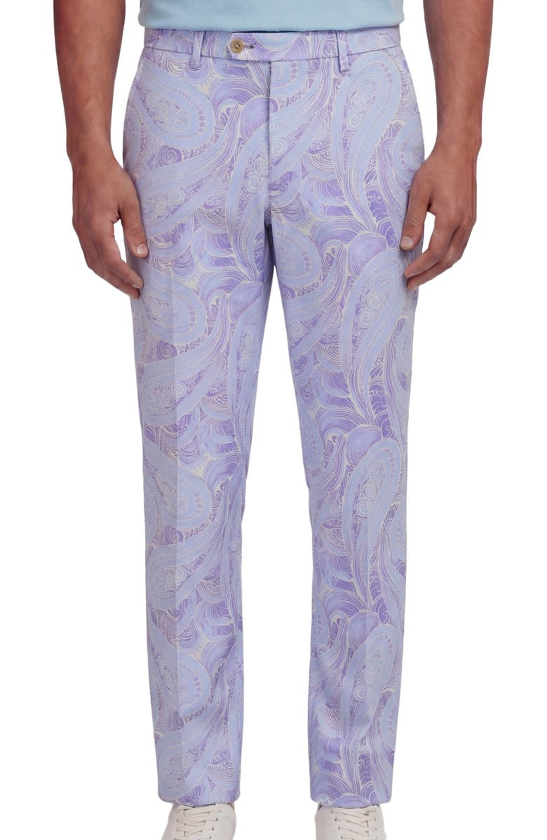 Lords of Harlech Marakesh Paisley Mens Tailored Pant, Alternate, color, Marakesh Paisley Helio