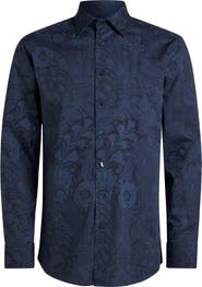 Etro Roma Stretch Cotton Dress Shirt