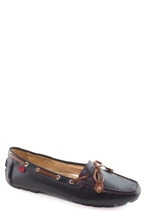Marc Joseph New York 'Cypress Hill' Loafer in Black/Cognac Napa  product
