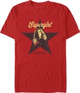 Supergirl Men's Supergirl Star Frame Kara Graphic T-Shirt