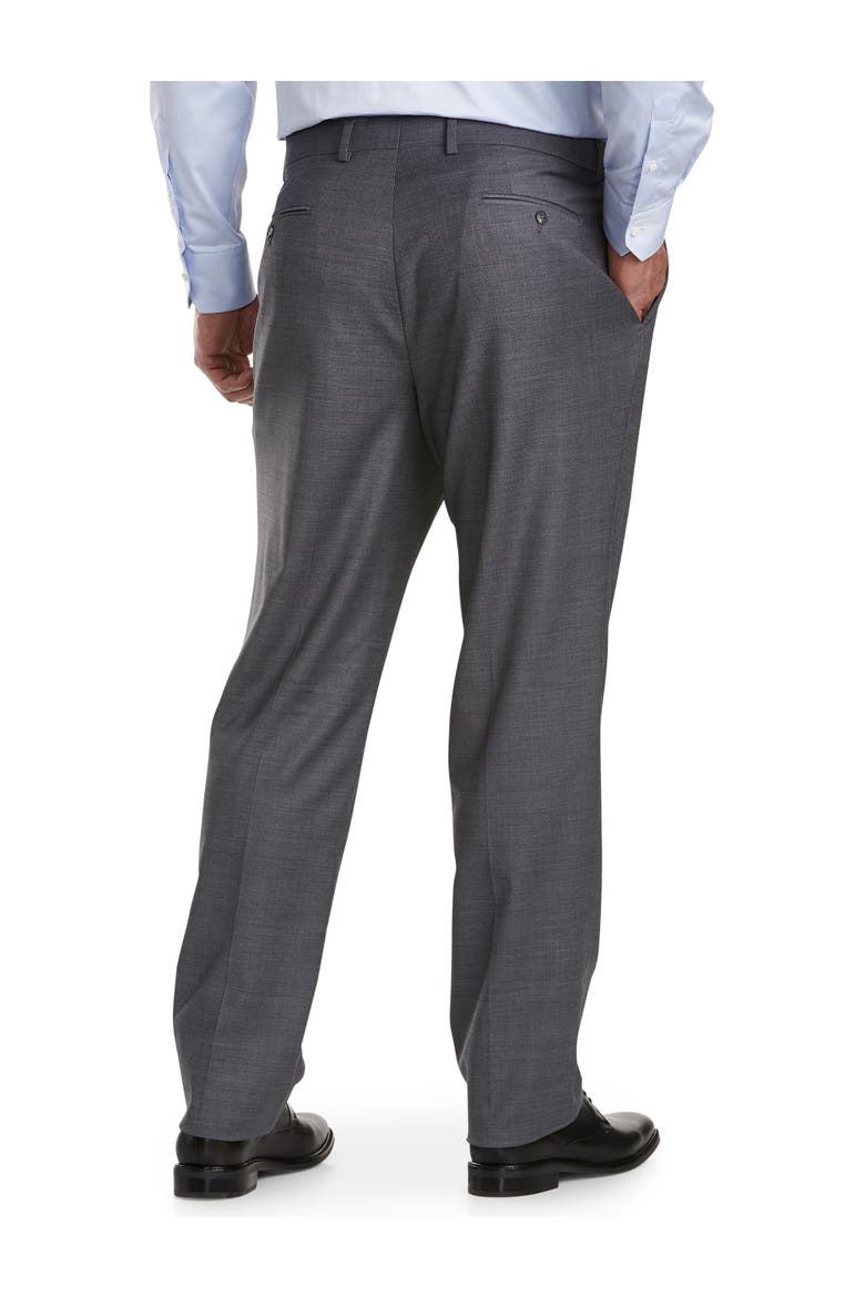 Big & Tall Stretch Dress Pants, Alternate, color, GREY
