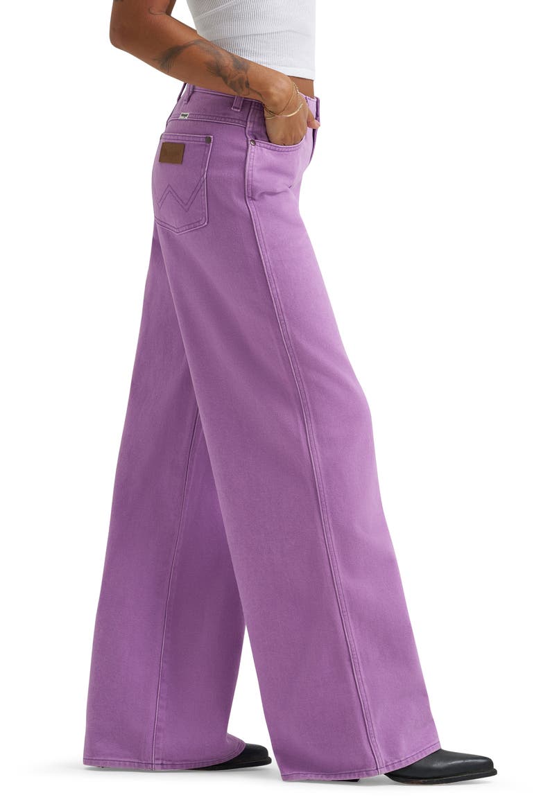 Worldwide Mid Rise Wide Leg Jeans, Alternate, color, BELLFLOWER