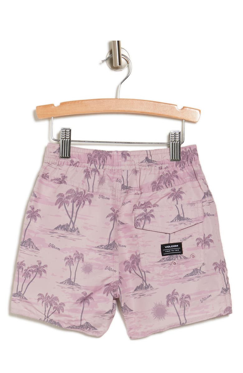 Volcom Kids' Graphic T-Shirt & Swim Shorts Set, Alternate, color, 