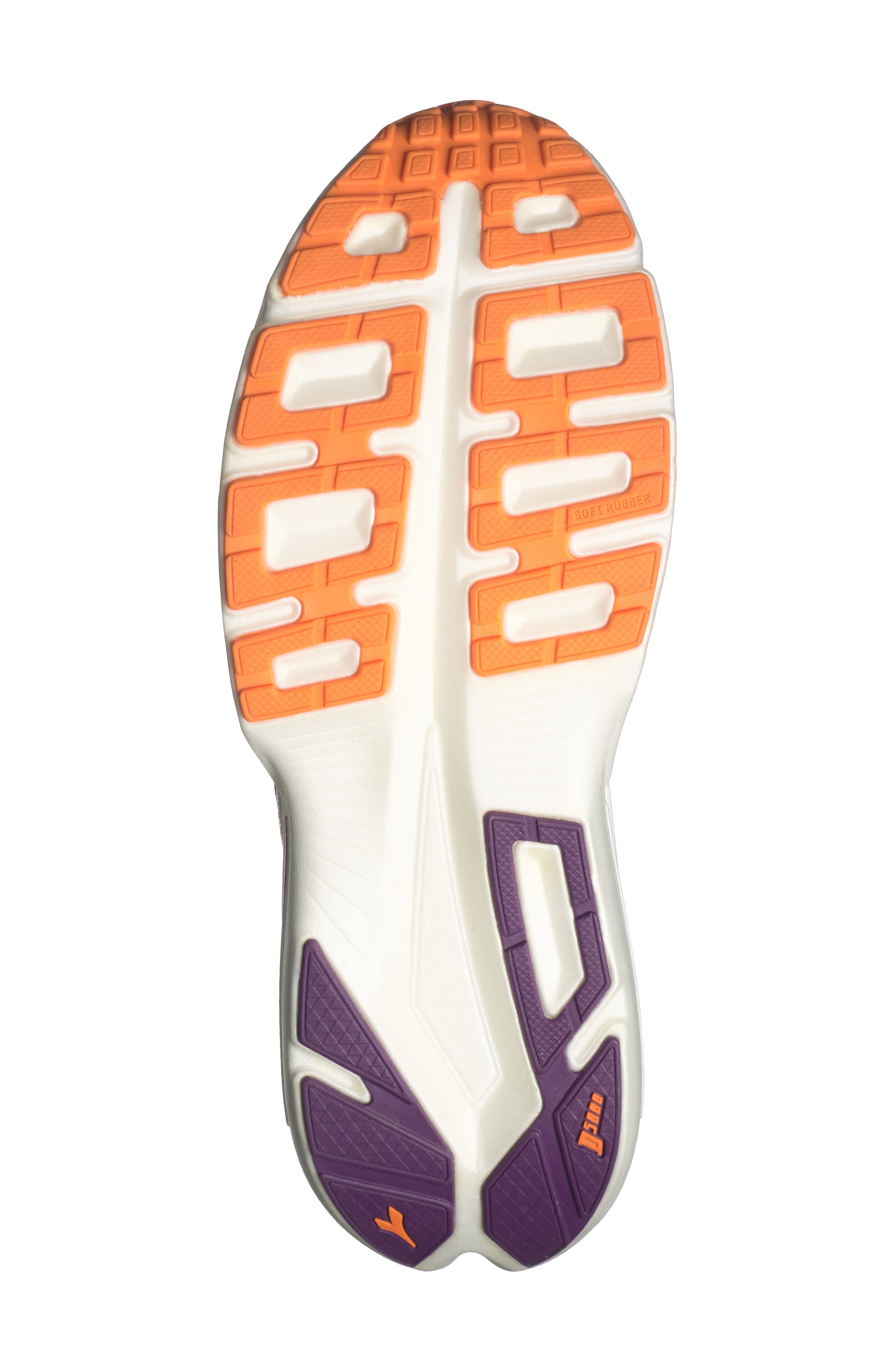 Diadora Frequenza Running Shoe, Alternate, color, Whisper White/ Sunset Purple