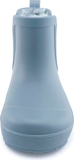 Kids' Shortie Rain Boot with Faux Fur Lining