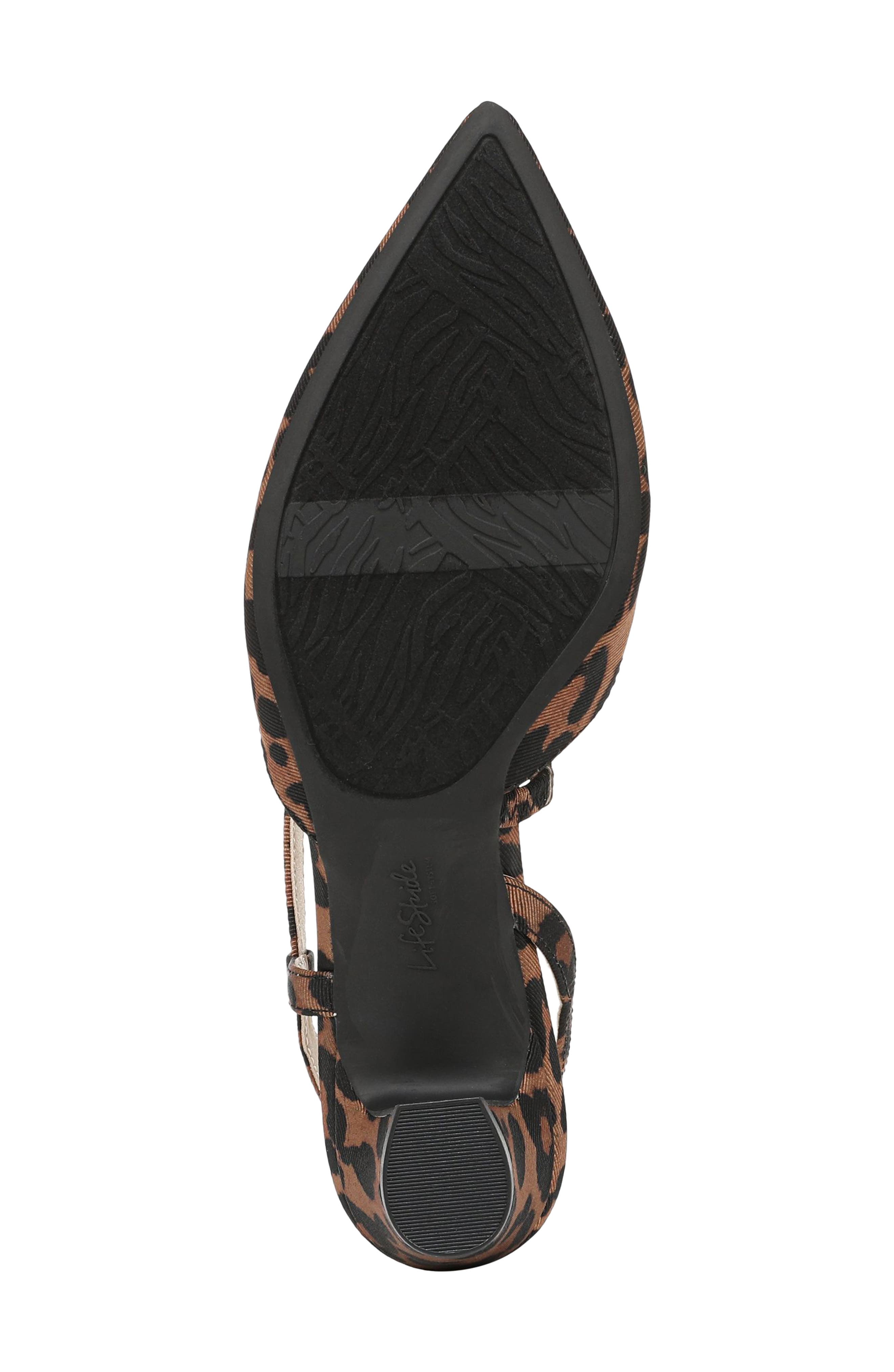 LifeStride Minimalist Pointed Toe Pump, Alternate, color, Brown Multi
